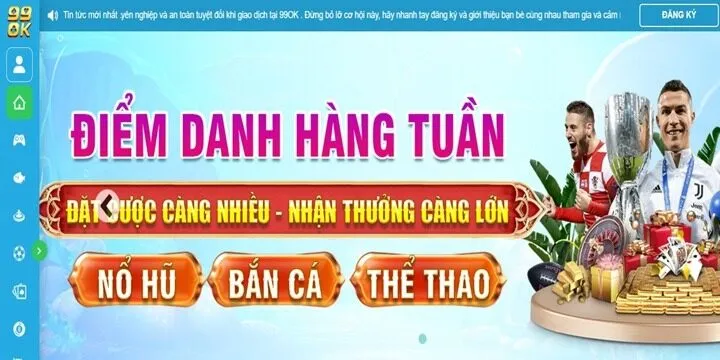 Khám phá sảnh game cược chất lượng tại 99OK