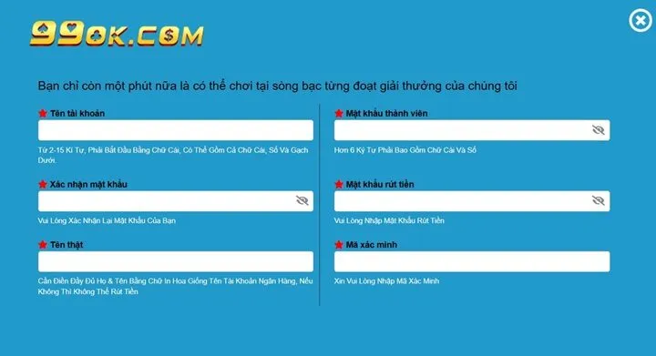 Hướng dẫn tân thủ bắt đầu trải nghiệm 99OK