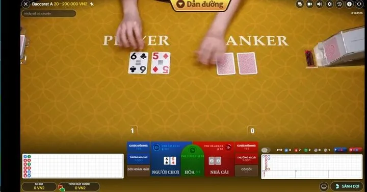 Tìm hiểu về luật chơi Baccarat 99OK