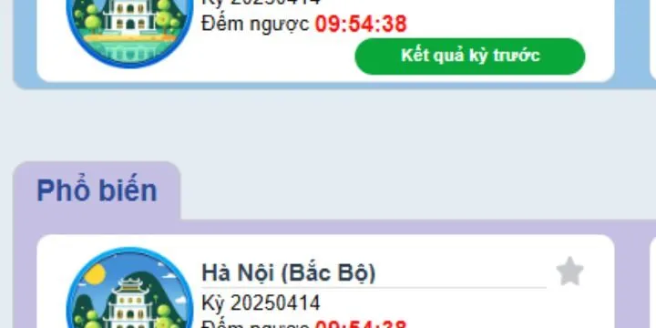 Hình thức chơi XS Hà Nội 99OK