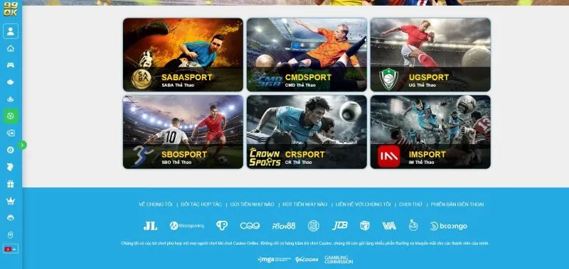 Giới thiệu sơ lược về sảnh IM thể thao 99OK