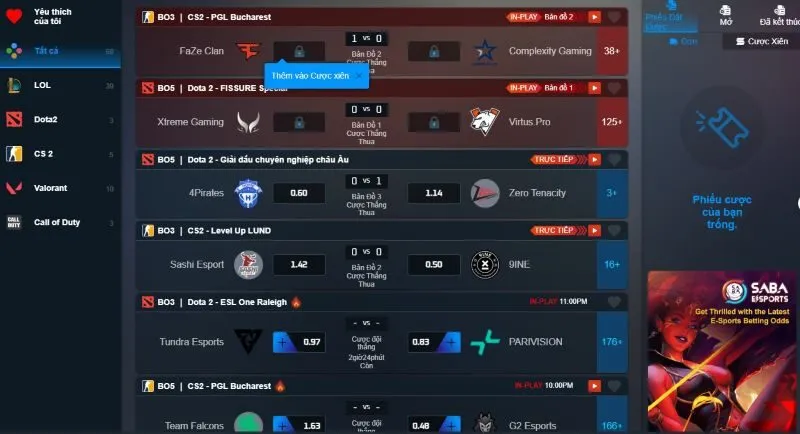 CR Thể Thao 99OK – Sảnh cược sôi động đầy cạnh tranh