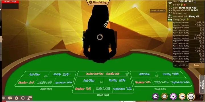 Các bước tham gia trò chơi Three Face 99OK